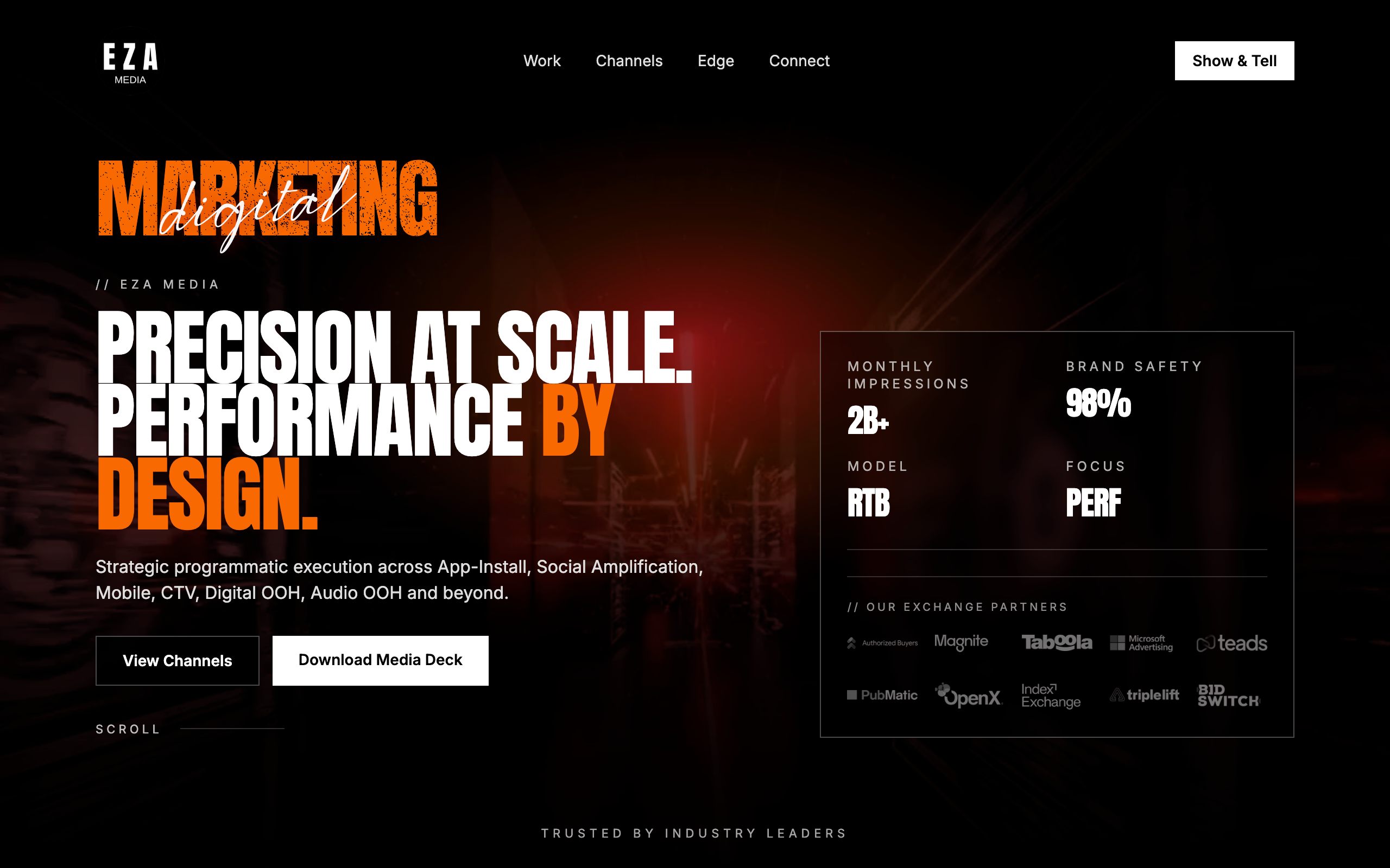 EZA Media Website