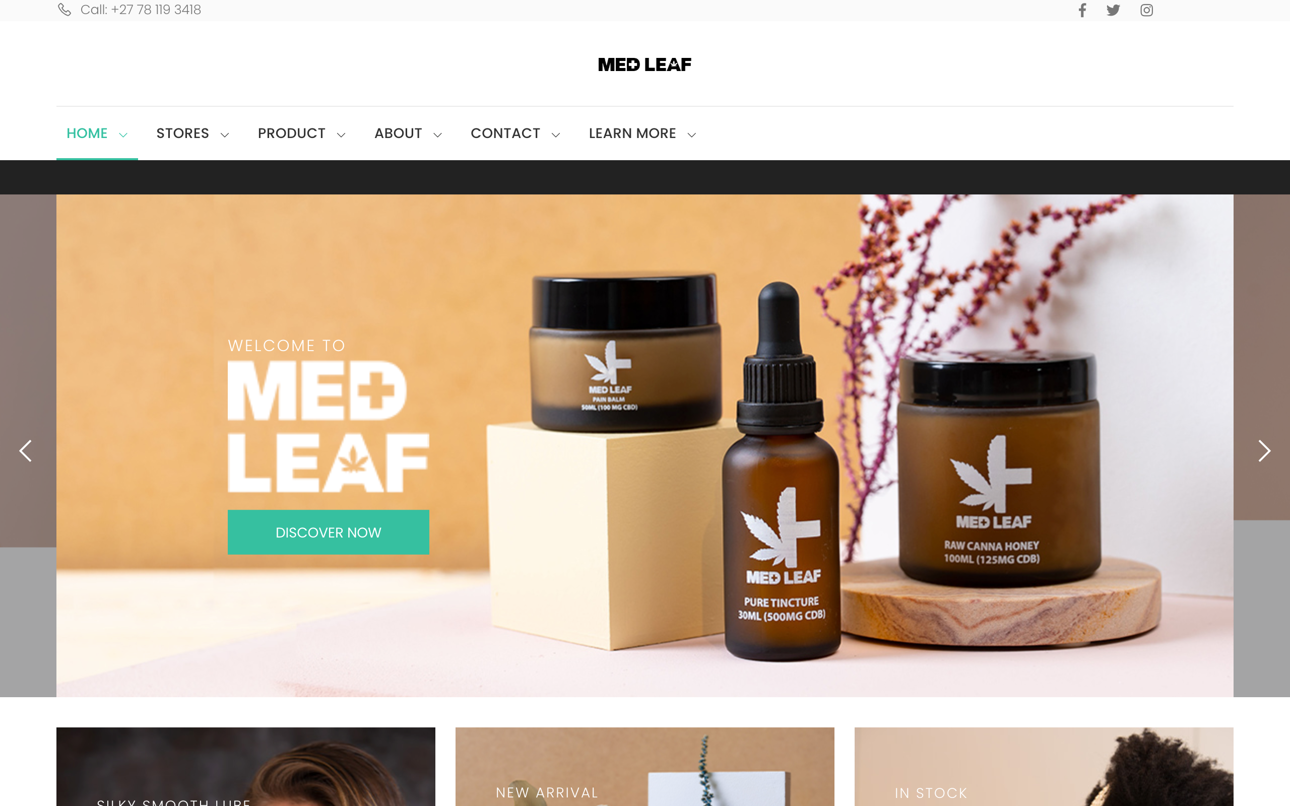 Med Leaf Website